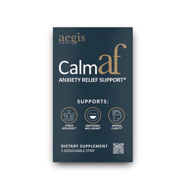 CalmAF Dissolving Strips – Stress & Mood Support