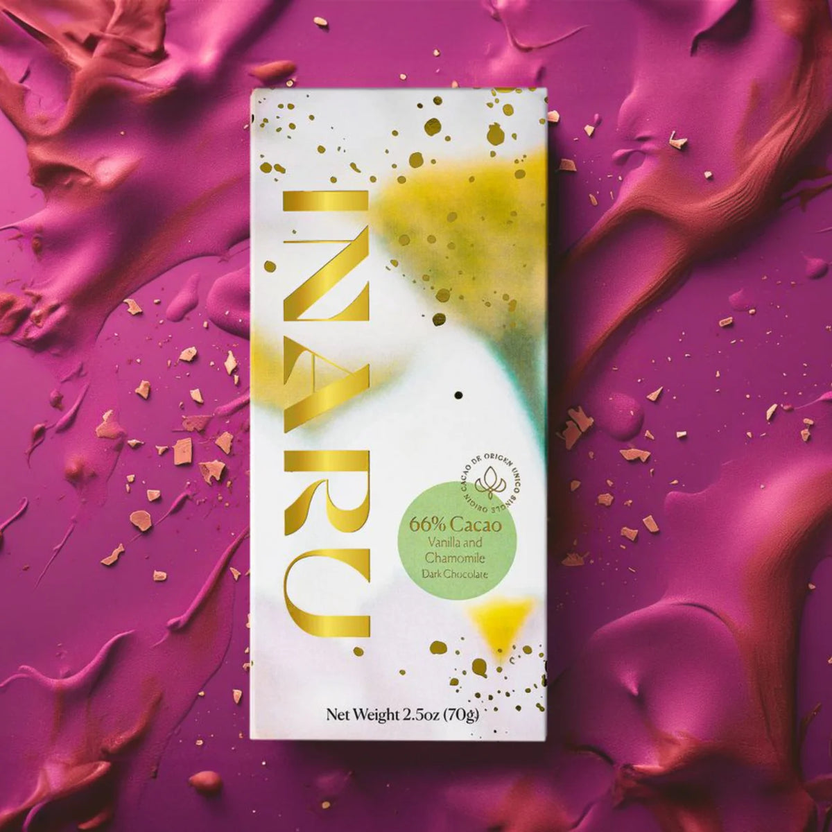 Inaru - 66% Cacao - Vanilla Chamomile Chocolate 70g — Case Integrative ...