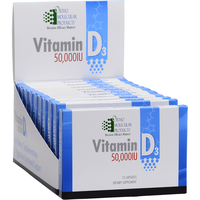 Vitamin D3 50,000 IU - 15 Capsules